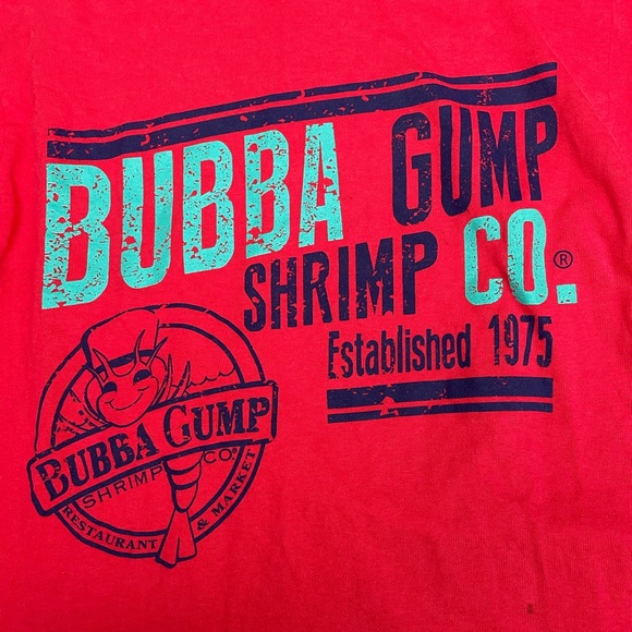 Bubba Gump Long Sleeve T-Shirt Size Small - Picture 6 of 10